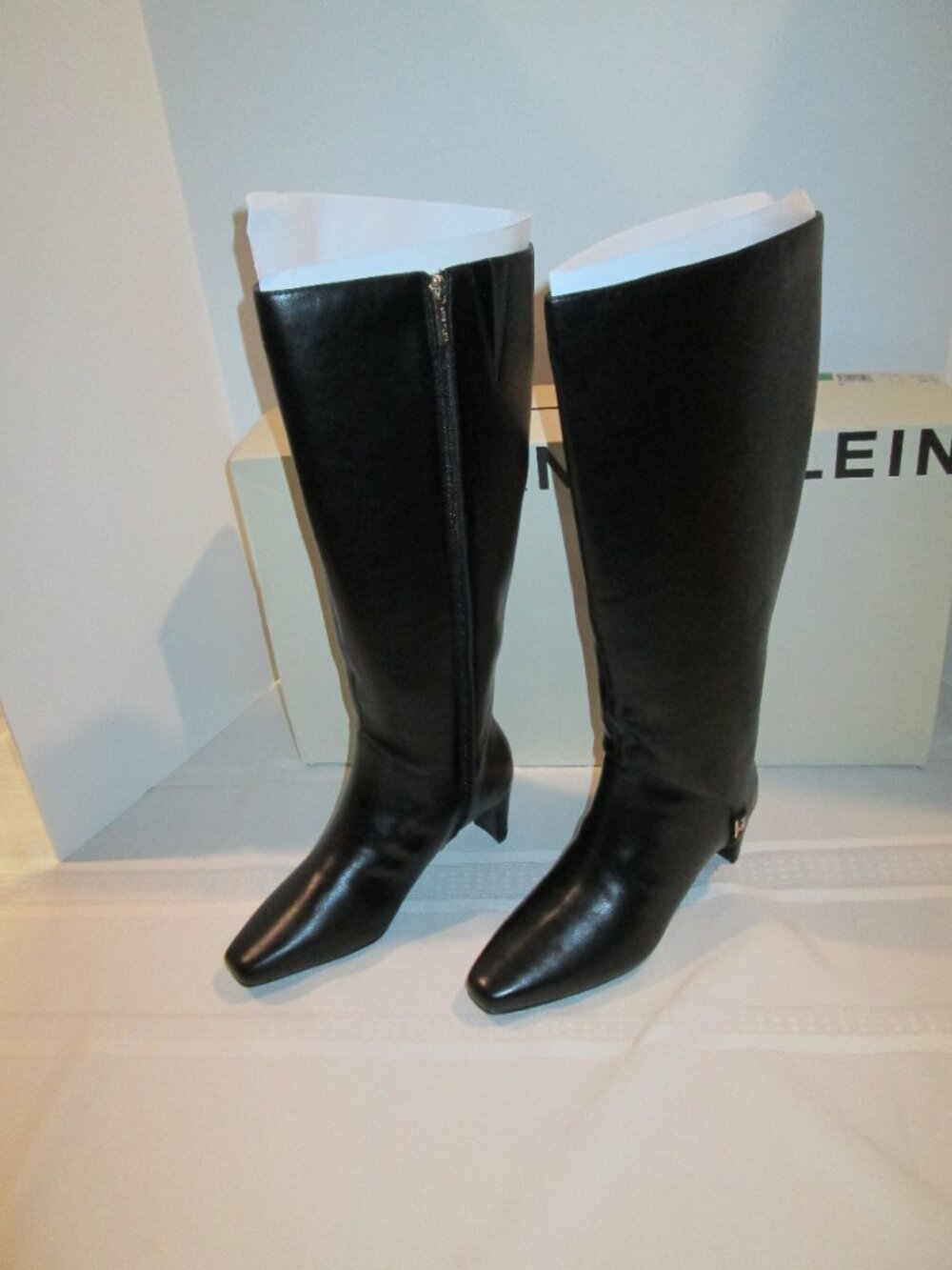 Anne Klein Women's Iverson Knee High Wide Calf Dress Boots - Picture 6 of 14